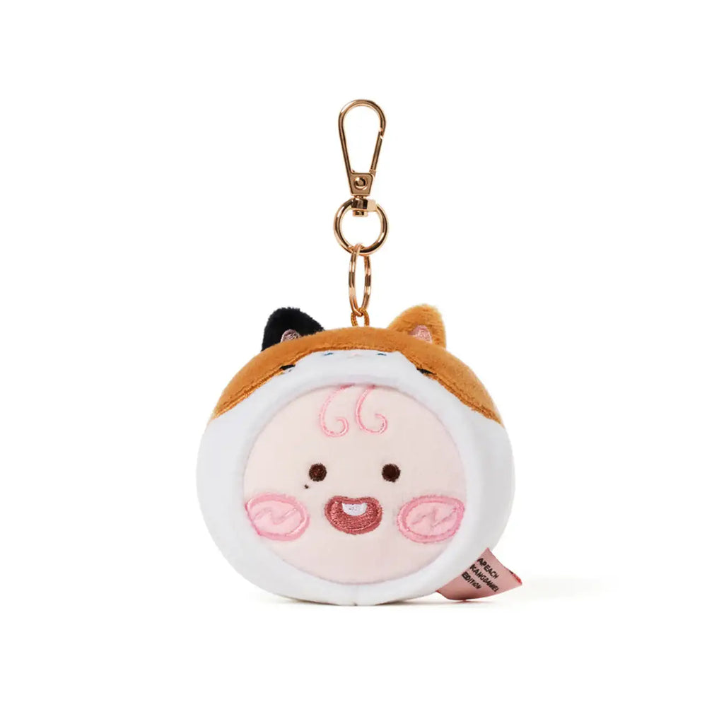 Apeach x KangDaniel - Apeach Face Plush Keychain - Apeach x KangDaniel - Accessories - Harumio Apeach x KangDaniel - Apeach Face Plush Keychain - Apeach x KangDaniel - Accessories - Harumio