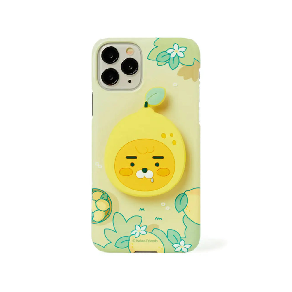 Kakao Friends - Lemon Terrace Phone Case and Griptok Set - Kakao Friends - Accessories - Harumio