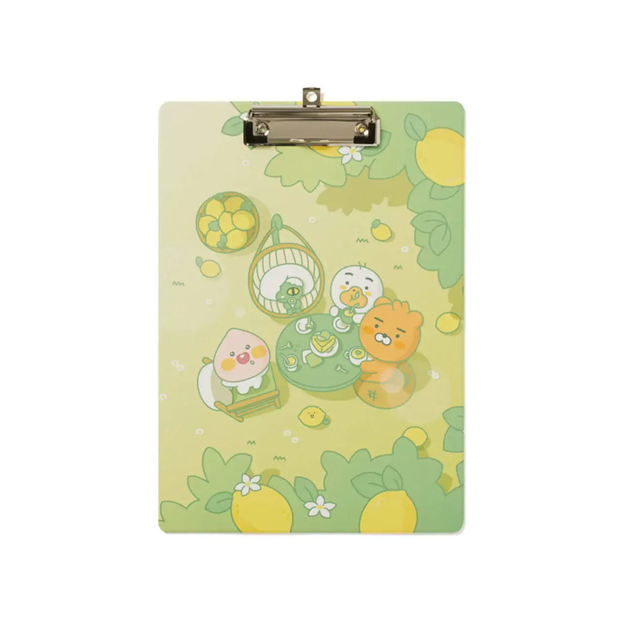 Kakao Friends - Lemon Terrace A4 Clipboard - Kakao Friends - Accessories - Harumio