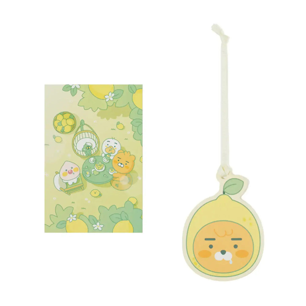 Kakao Friends - Lemon Terrace Paper Air Freshener - Kakao Friends - Accessories - Harumio