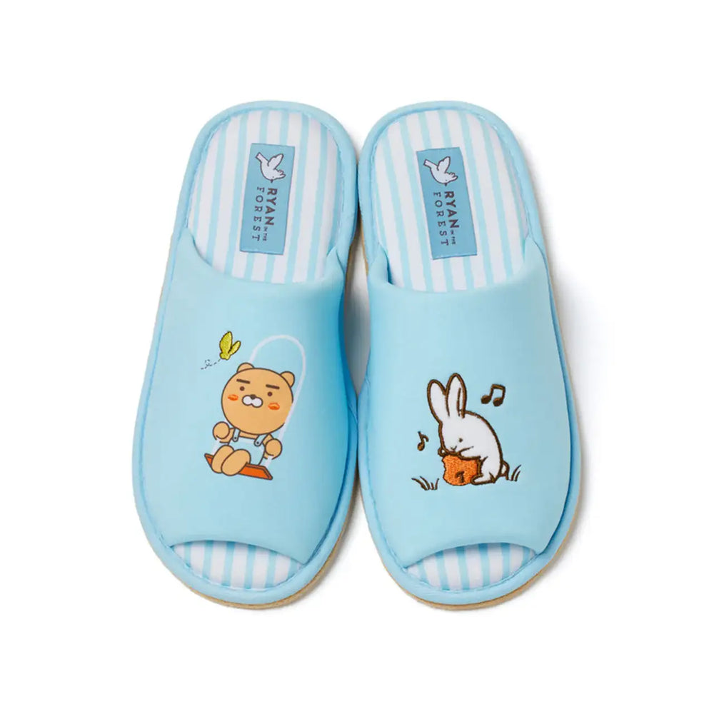 Kakao Friends - Ryan in the Forest Soft Slippers - Kakao Friends - Footwear - Harumio
