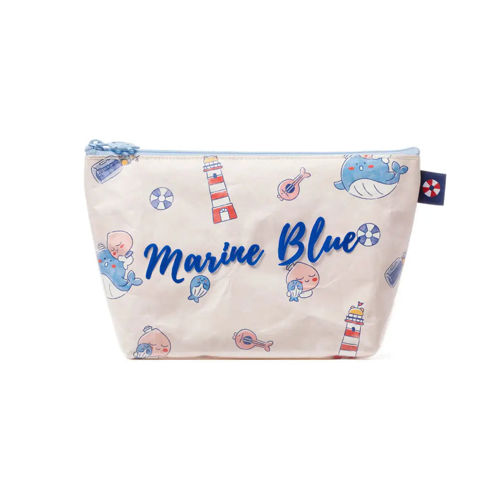 Kakao Friends - Marine Blue Pouch - Kakao Friends - Accessories - Harumio
