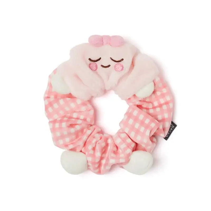 Kakao Friends - Check Pattern Scrunchies - Kakao Friends - Accessories - Harumio