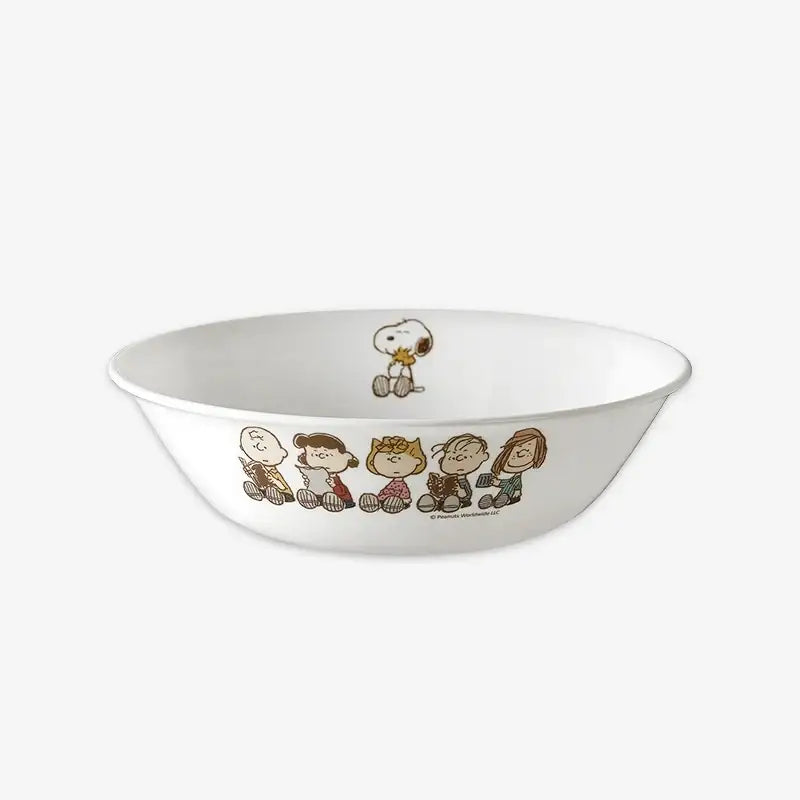 Corelle x Peanuts - Snoopy Friends - Noodle Bowl - Modern House - Tableware - Harumio