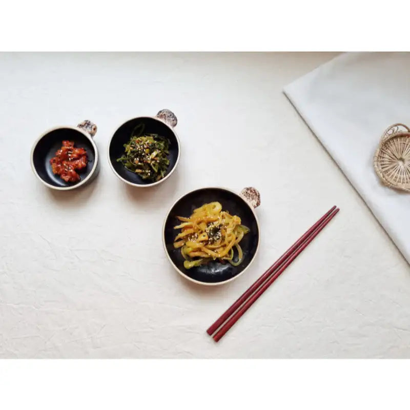 OSON - Black Stone Handle Tableware - OSON - Tableware - Harumio OSON - Black Stone Handle Tableware - OSON - Tableware - Harumio