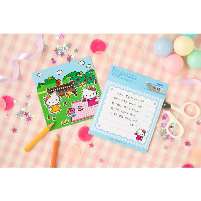 Sanrio x 10x10 - Multipurpose Sticker - Sanrio - Stationary - Harumio