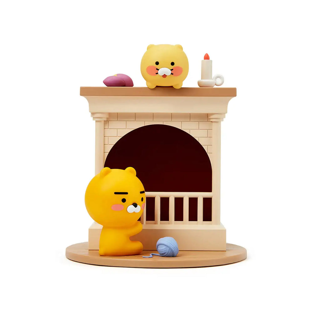 Kakao Friends - Ryan & Choonsik Fireplace Mood Lamp - Kakao Friends - Home & Living, Accessories - Harumio