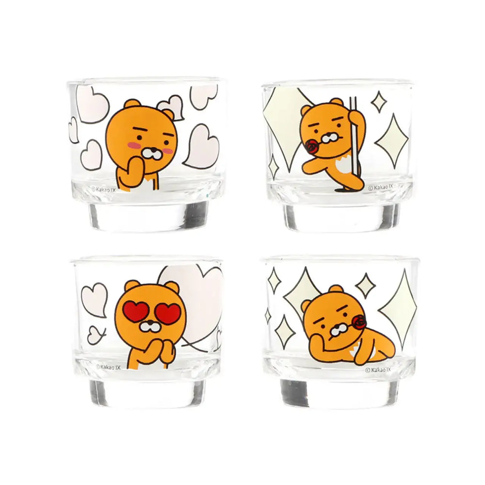 Kakao Friends - Ryan Soju Glass Set - Kakao Friends - Home & Living, Accessories - Harumio