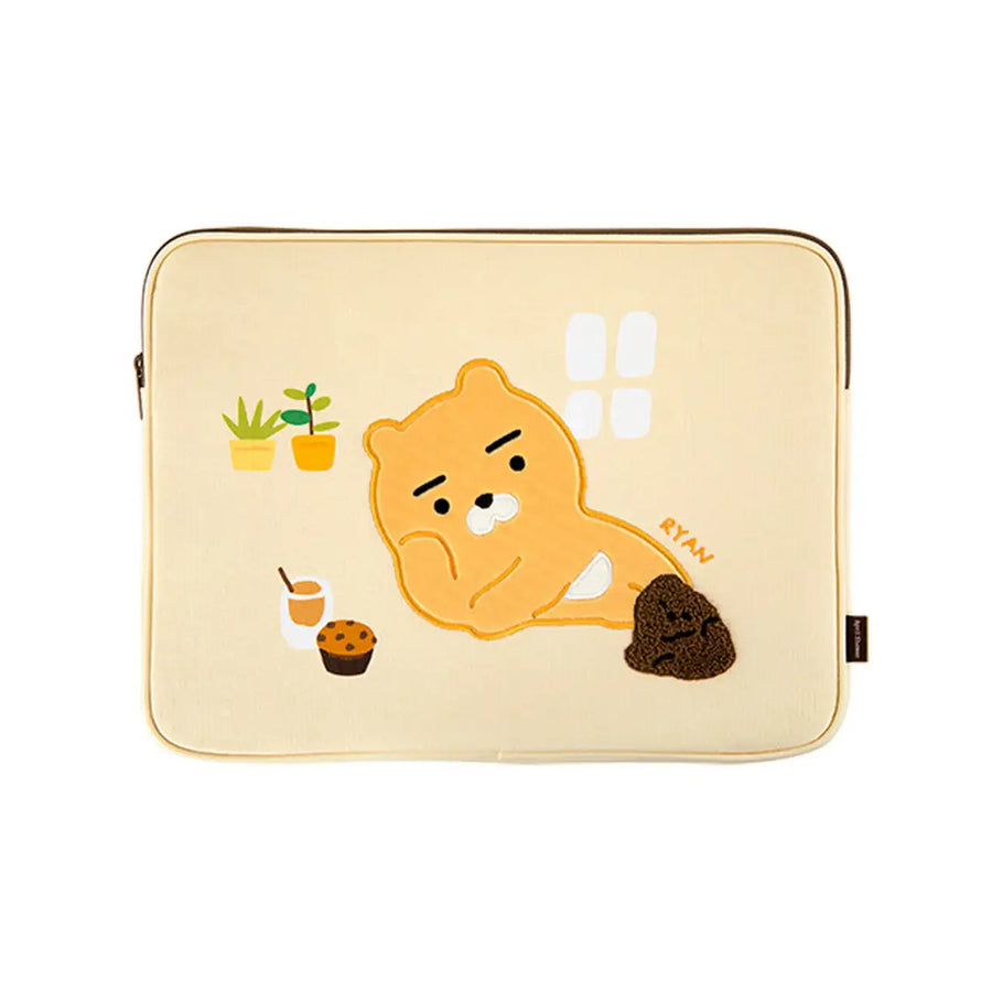 Kakao Friends - Ryan April Shower Laptop Pouch (13") - Kakao Friends - Home & Living, Accessories - Harumio