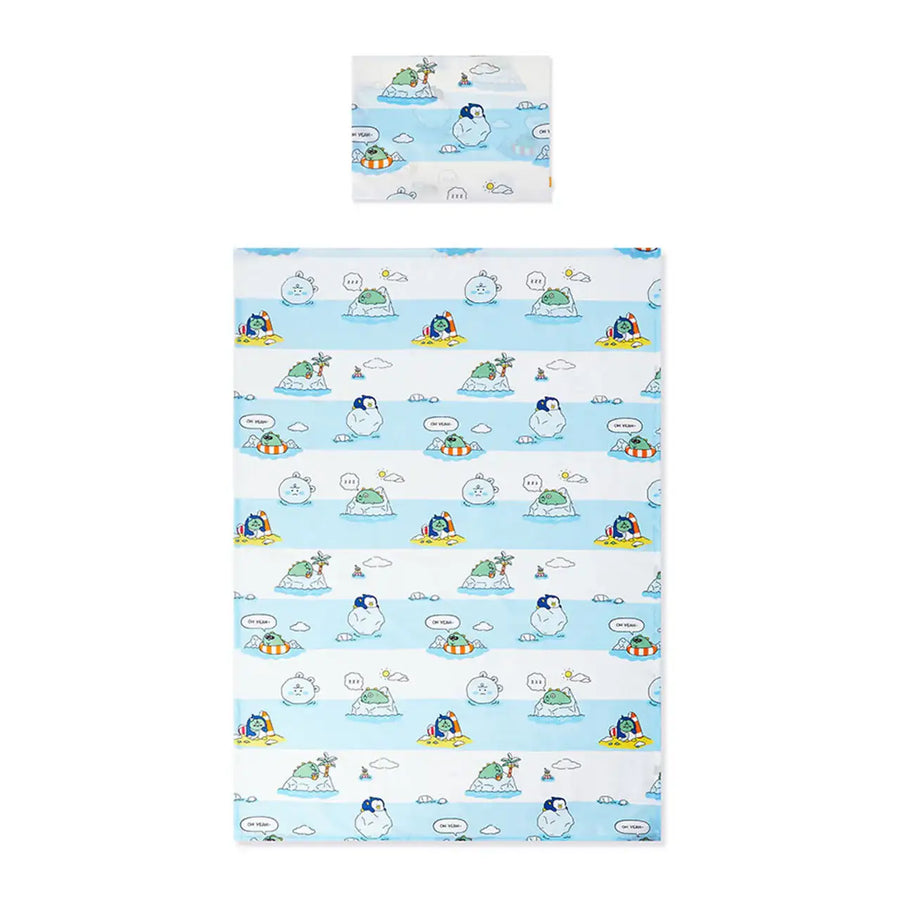 Kakao Friends - Jordy Cooling Blanket & Pillow Case Set - Kakao Friends - Home & Living, Accessories - Harumio