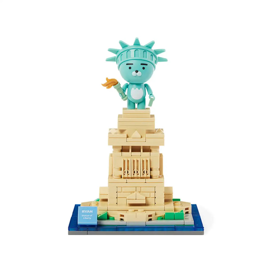 Kakao Friends - Ryan Statue of Liberty Brick Figure - Kakao Friends - Home & Living, Accessories - Harumio