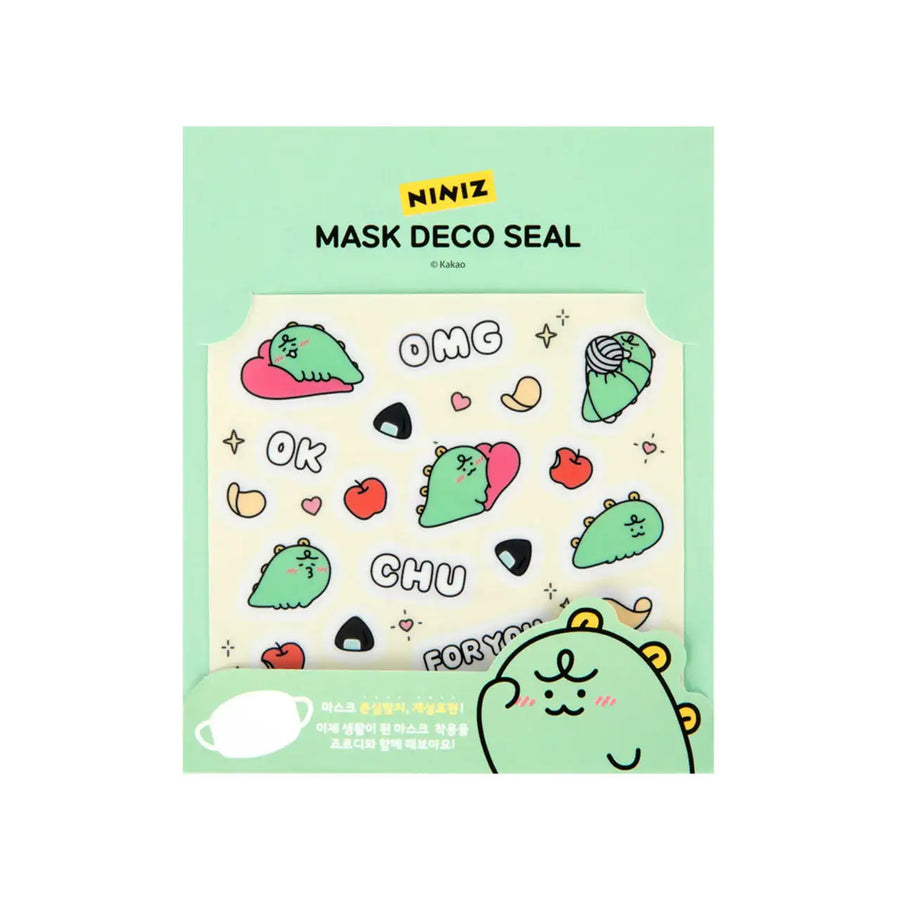 Kakao Friends - Jordy Mask Deco Seal Sticker - Kakao Friends - Home & Living, Accessories - Harumio