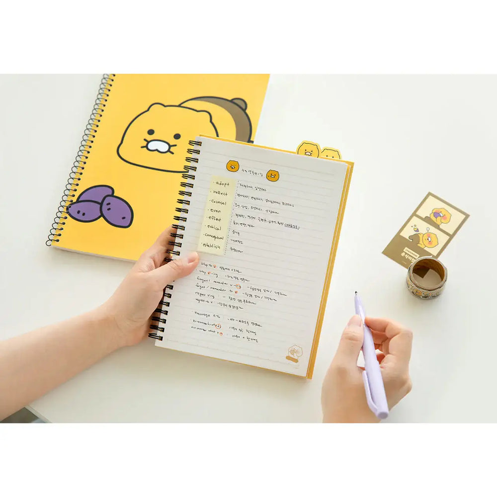 Kakao Friends - Choonsik Index Notebook - Kakao Friends - Home & Living, Accessories - Harumio Kakao Friends - Choonsik Index Notebook - Kakao Friends - Home & Living, Accessories - Harumio