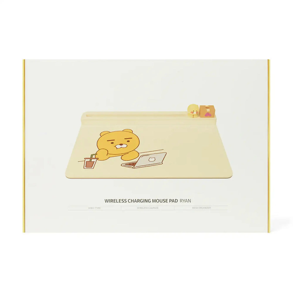 Kakao Friends - Wireless Charging Mouse Pad Organizer - Kakao Friends - Home & Living, Accessories - Harumio Kakao Friends - Wireless Charging Mouse Pad Organizer - Kakao Friends - Home & Living, Accessories - Harumio