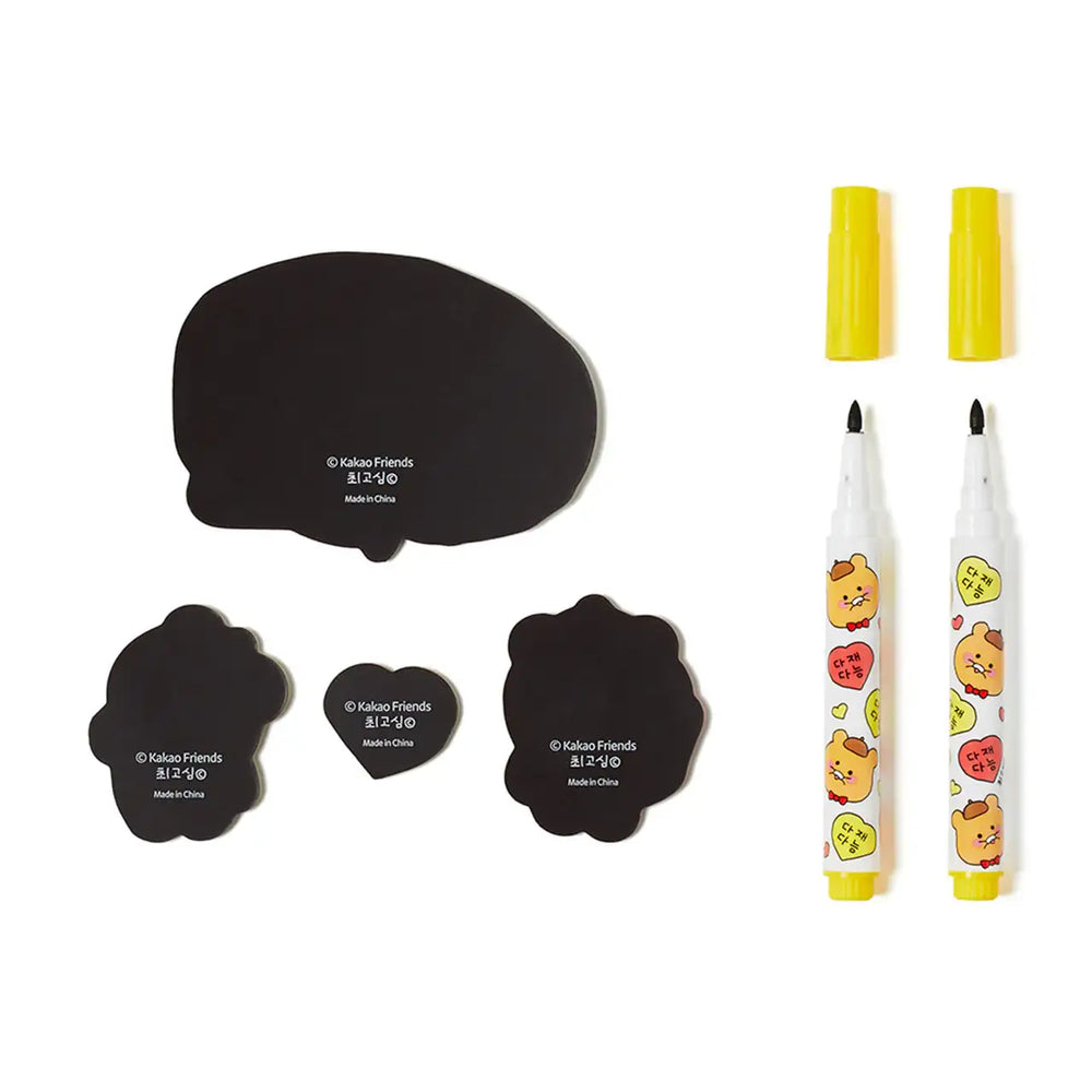 Kakao Friends - Choonsik Magnet & Board Marker Set - Kakao Friends - Home & Living, Accessories - Harumio