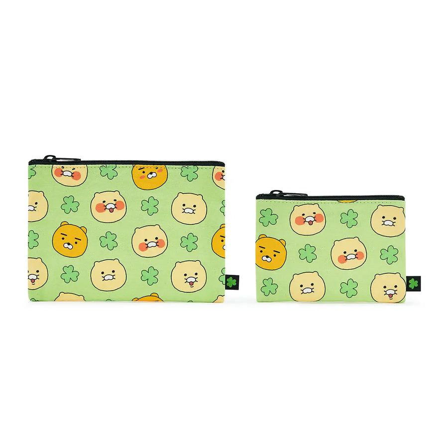 Kakao Friends - Every Yay! Ryan & Choonsik Pouch Set - Kakao Friends - Pouches - Harumio