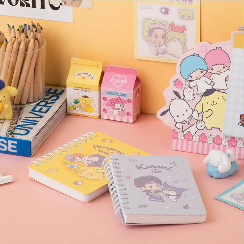 NCT x Sanrio - Mini Note - Sanrio - Mini Notebook - Harumio NCT x Sanrio - Mini Note - Sanrio - Mini Notebook - Harumio