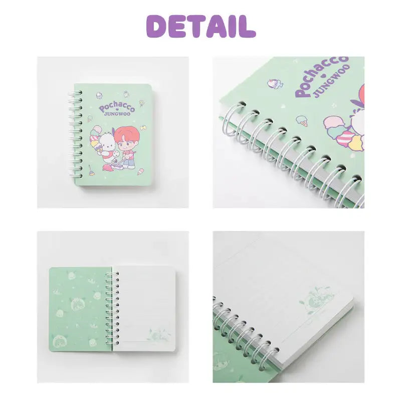 NCT x Sanrio - Mini Note - Sanrio - Mini Notebook - Harumio NCT x Sanrio - Mini Note - Sanrio - Mini Notebook - Harumio