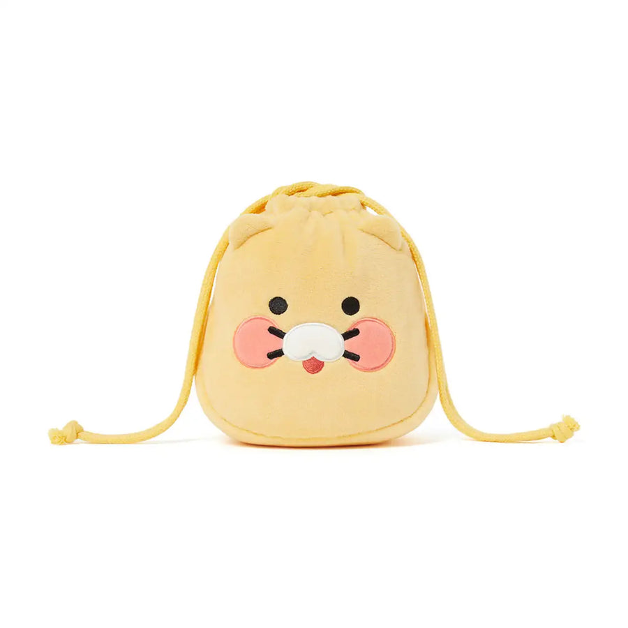 Kakao Friends - Choonsik Face Pouch - Kakao Friends - Pouches - Harumio