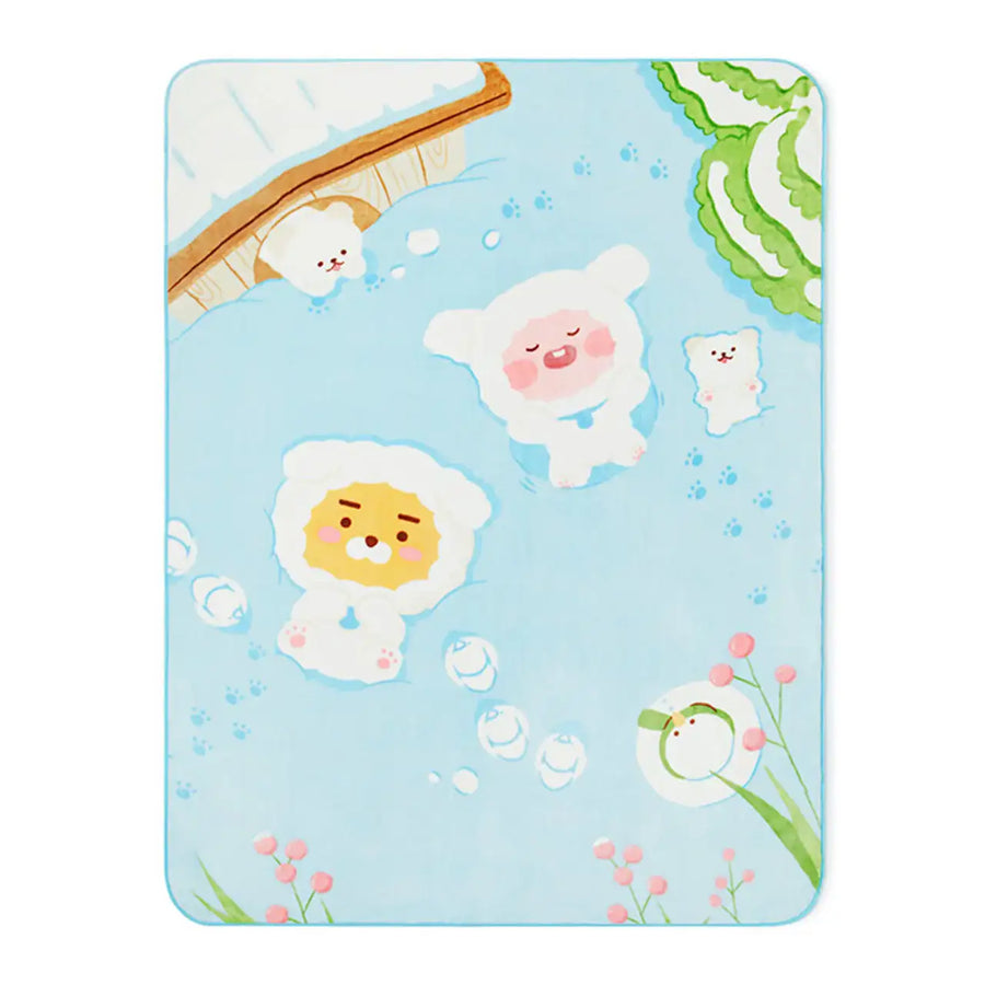 Kakao Friends - Little Puppy Club Single Duvet Blanket - Kakao Friends - Plush - Harumio