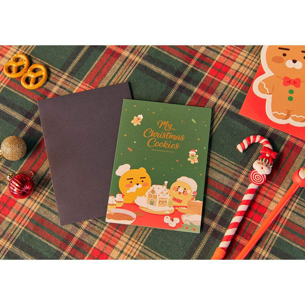 Kakao Friends - My Christmas Cookie Greeting Card Set - Kakao Friends - Home & Living, Accessories - Harumio