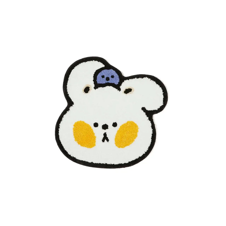 Kakao Friends - AnkokoAnko Face Rug - Kakao Friends - Home & Living, Accessories - Harumio