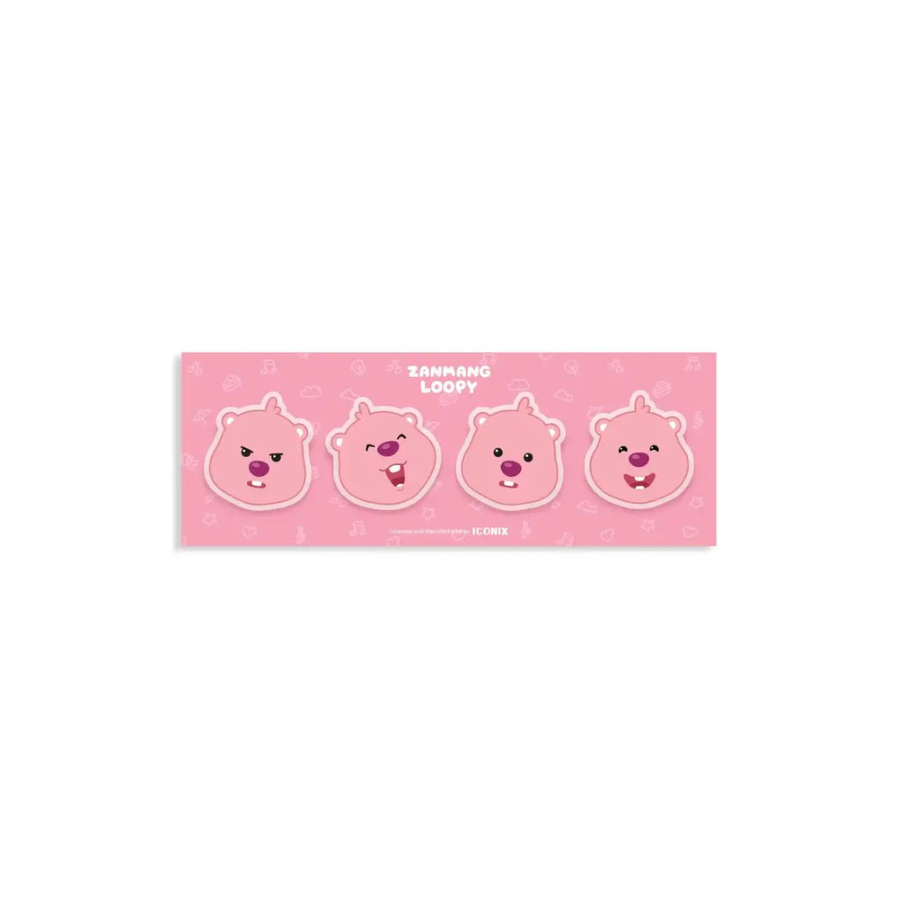 Kakao Friends x Zanmang Loopy - Acrylic Magnet Set (4 pcs) - Kakao Friends - Acrylic Magnet - Harumio Kakao Friends x Zanmang Loopy - Acrylic Magnet Set (4 pcs) - Kakao Friends - Acrylic Magnet - Harumio