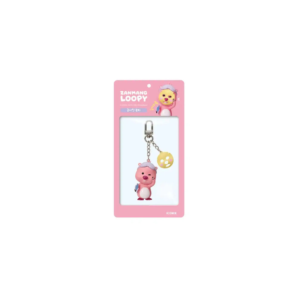 Kakao Friends x Zanmang Loopy - Figure Keyring - Kakao Friends - Keyring - Harumio Kakao Friends x Zanmang Loopy - Figure Keyring - Kakao Friends - Keyring - Harumio