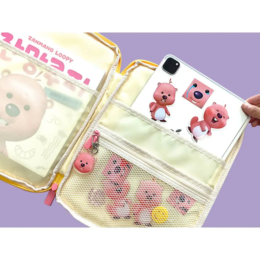 Kakao Friends x Zanmang Loopy - 11" Laptop Pouch - Kakao Friends - Laptop Pouch - Harumio Kakao Friends x Zanmang Loopy - 11" Laptop Pouch - Kakao Friends - Laptop Pouch - Harumio