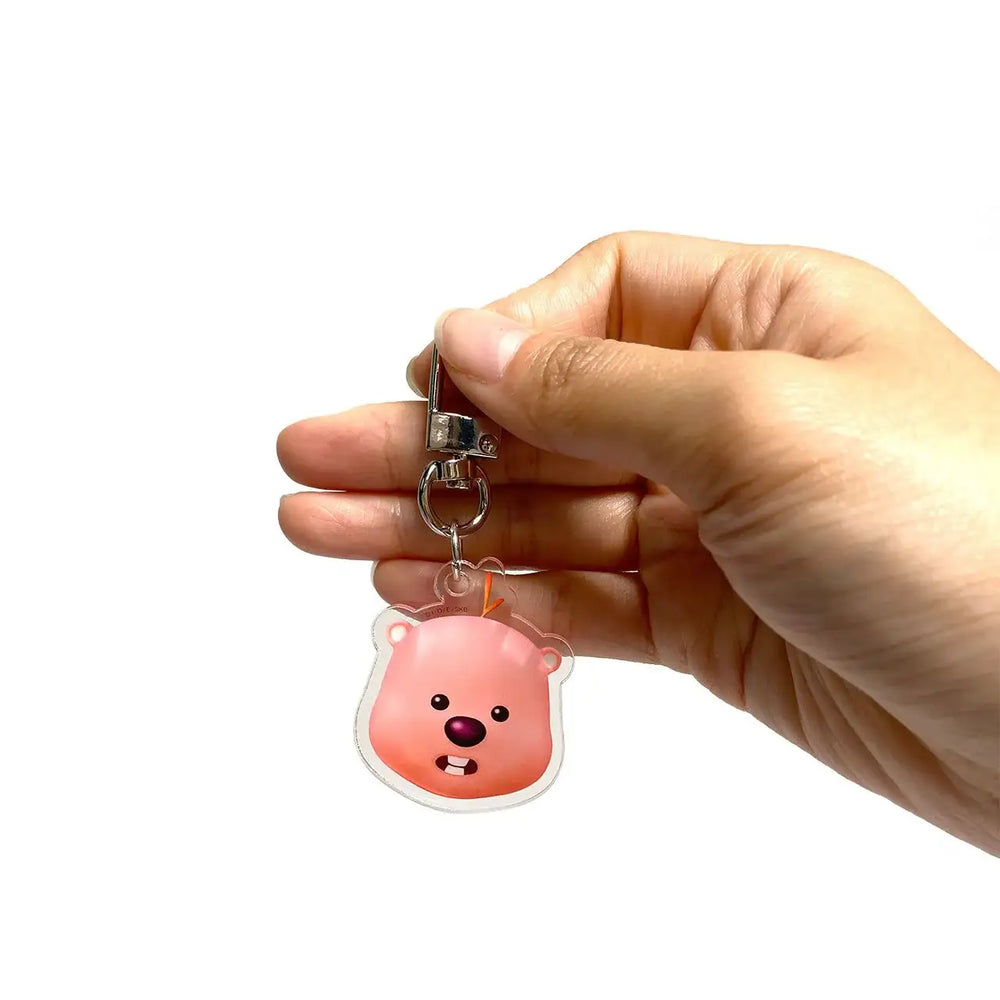 Kakao Friends x Zanmang Loopy - Reversible Facial Expression Keyring - Kakao Friends x Zanmang Loopy - Home & Living, Accessories - Harumio Kakao Friends x Zanmang Loopy - Reversible Facial Expression Keyring - Kakao Friends x Zanmang Loopy - Home & Living, Accessories - Harumio