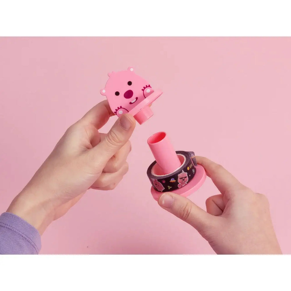 Kakao Friends x Zanmang Loopy - Masking Tape and Holder - Kakao Friends x Zanmang Loopy - Home & Living, Accessories - Harumio Kakao Friends x Zanmang Loopy - Masking Tape and Holder - Kakao Friends x Zanmang Loopy - Home & Living, Accessories - Harumio