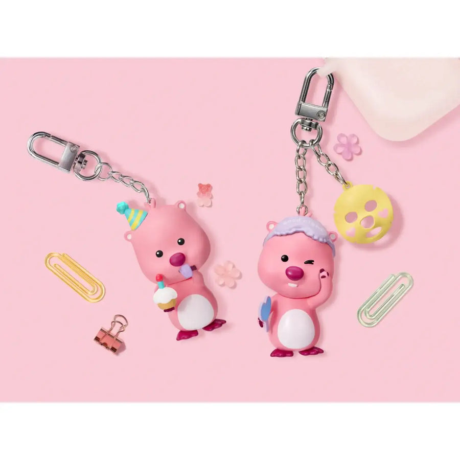 Kakao Friends x Zanmang Loopy - Figure Keyring - Kakao Friends - Keyring - Harumio