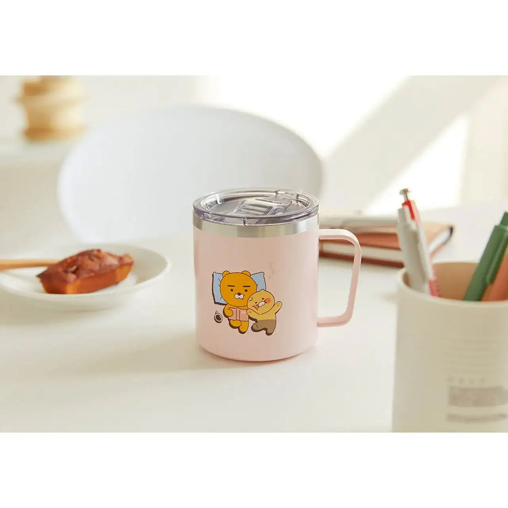 Kakao Friends - Lazy Ryan & Choonsik Stainless Steel Mug - Kakao Friends - Home & Living, Accessories - Harumio