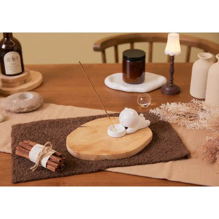 Kakao Friends - Choonsik Ceramic Incense Holder - Kakao Friends - Home & Living, Accessories - Harumio