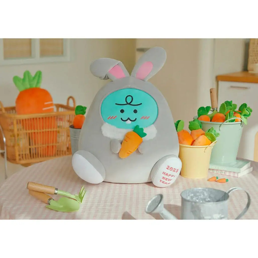 Kakao Friends - Rabbit Jordy Fluffy Plush Doll - Kakao Friends - Plush - Harumio