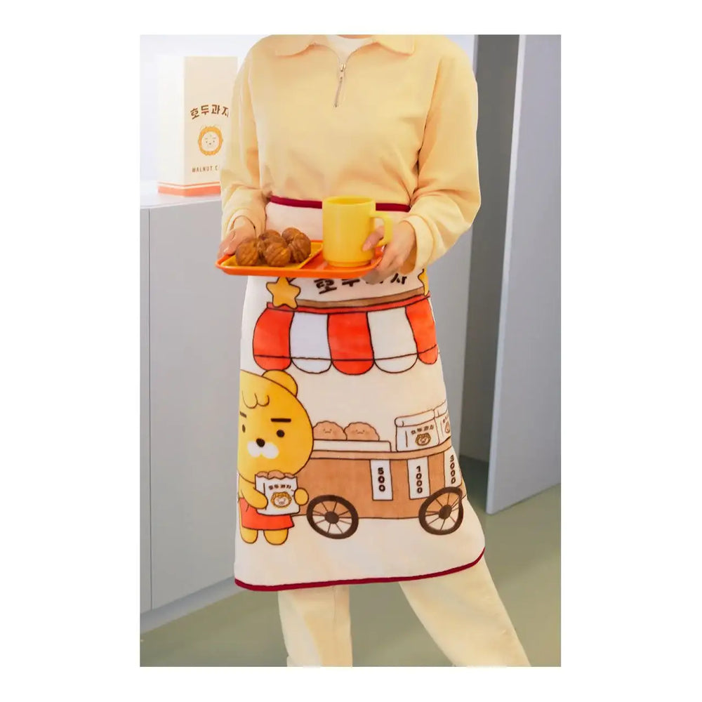Kakao Friends - Walnut Cake Shop Knee Blanket - Kakao Friends - Home & Living, Accessories - Harumio