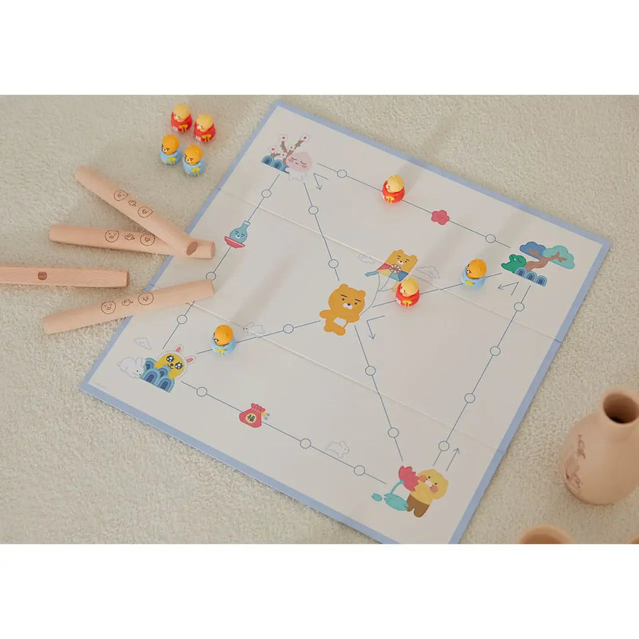Kakao Friends - Ryan & Choonsik Yut Nori Game - Kakao Friends - Home & Living, Accessories - Harumio