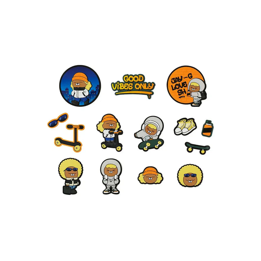 Kakao Friends - Jay-G Deco Sticker - Kakao Friends - Home & Living, Accessories - Harumio