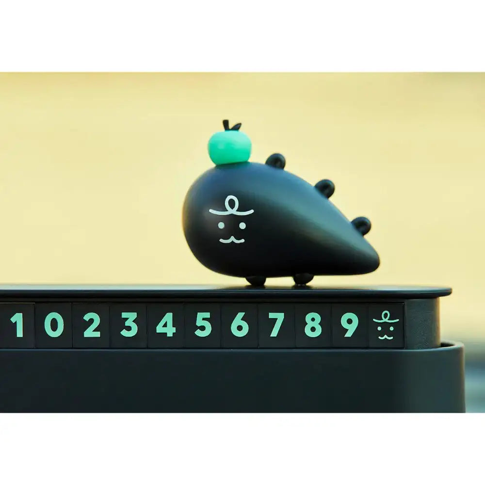 Kakao Friends - Jordy Black Edition Car Parking Number Plate - Kakao Friends - Home & Living, Accessories - Harumio