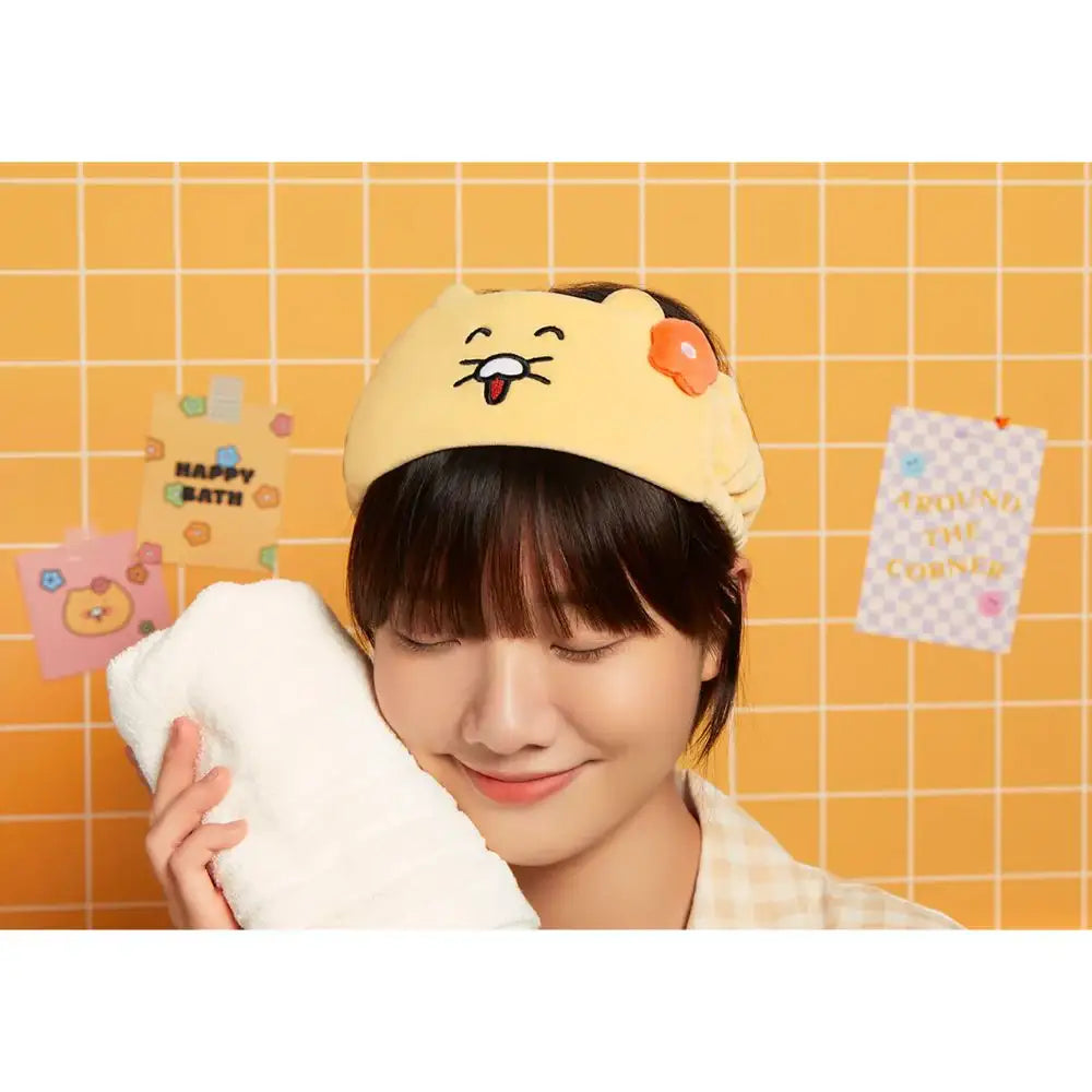 Kakao Friends - Choonsik Flower Face Wash Band - Kakao Friends - Home & Living, Accessories - Harumio