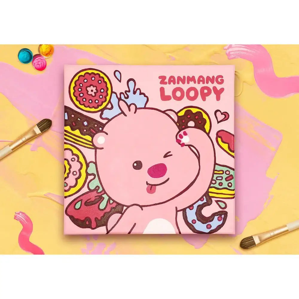 Kakao Friends x Zanmang Loopy - DIY Acrylic Painting - Kakao Friends - Diamond Painting - Harumio