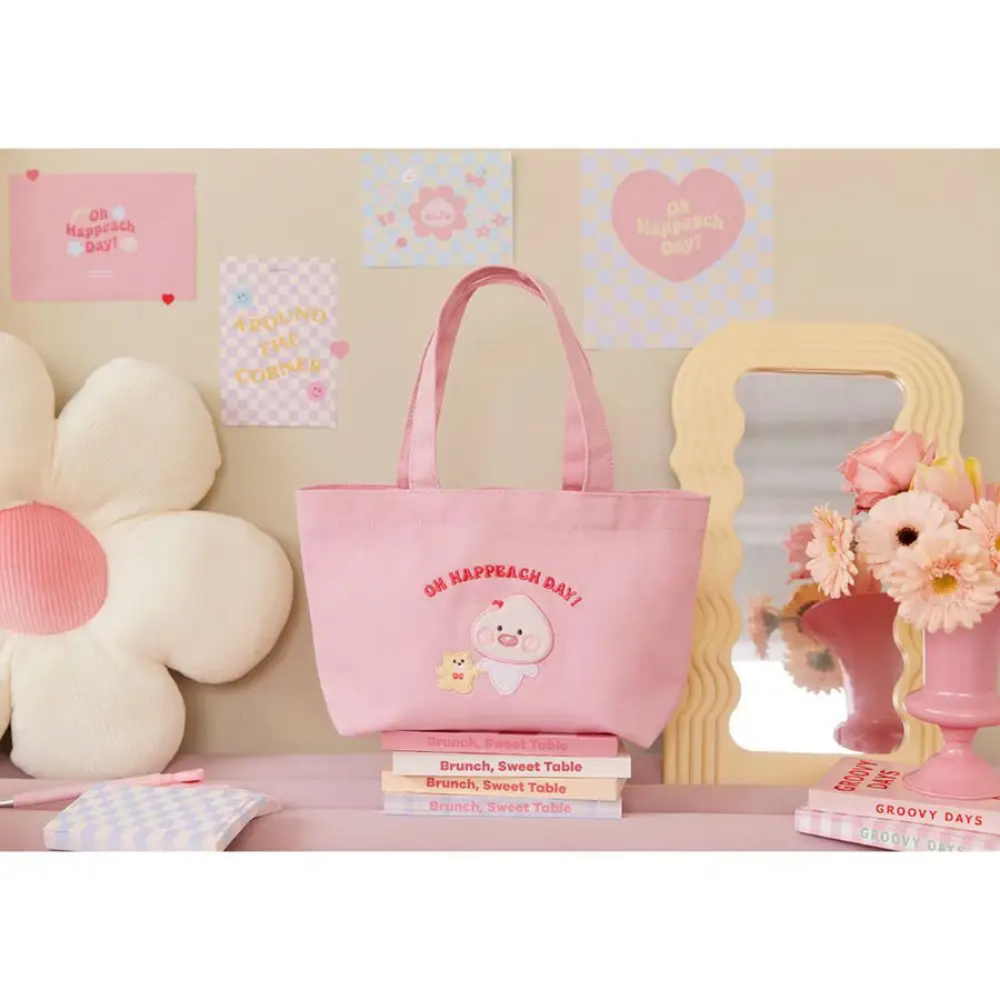 Kakao Friends - Oh Happeach Day Eco Bag - Kakao Friends - Home & Living, Accessories - Harumio