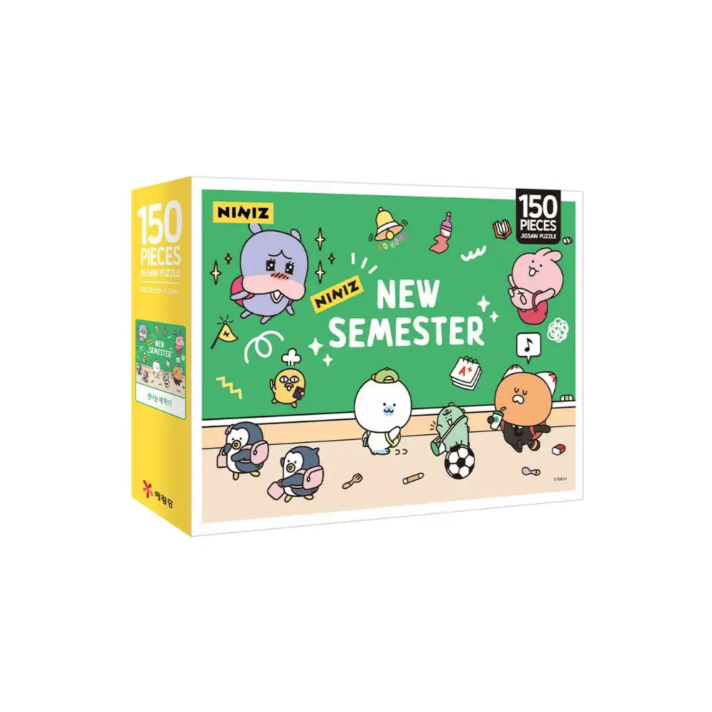 Kakao Friends - Niniz New Semester Jigsaw Puzzle (150 pcs) - Kakao Friends - Home & Living, Accessories - Harumio Kakao Friends - Niniz New Semester Jigsaw Puzzle (150 pcs) - Kakao Friends - Home & Living, Accessories - Harumio