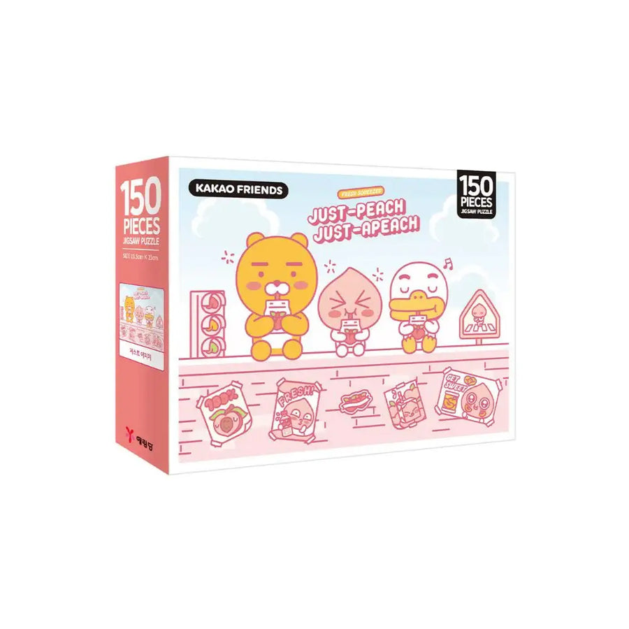 Kakao Friends - Just Peach Just Apeach Jigsaw Puzzle (150 pcs) - Kakao Friends - Home & Living, Accessories - Harumio