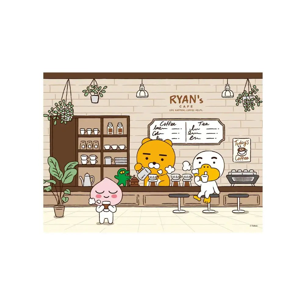 Kakao Friends - Ryan's Cafe Jigsaw Puzzle (500 pcs) - Kakao Friends - Home & Living, Accessories - Harumio
