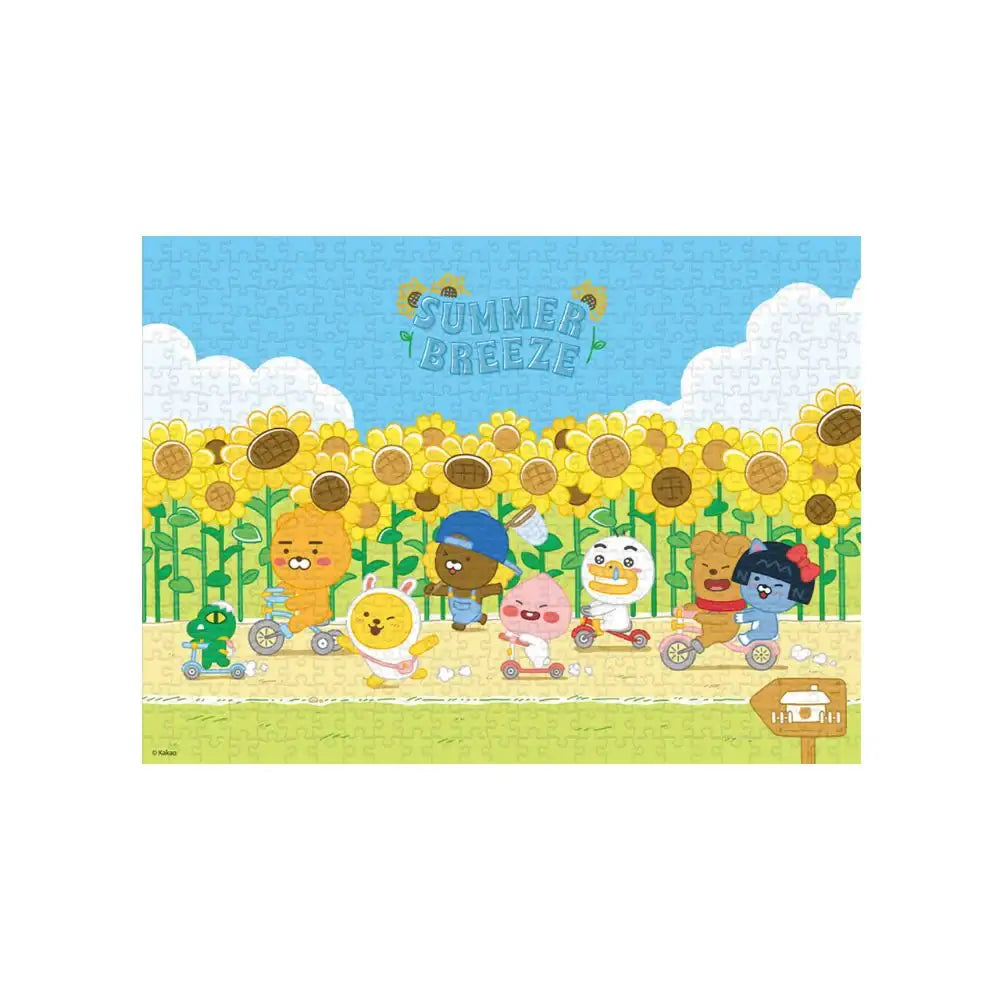 Kakao Friends - Summer Breeze Jigsaw Puzzle (500 pcs) - Kakao Friends - Home & Living, Accessories - Harumio Kakao Friends - Summer Breeze Jigsaw Puzzle (500 pcs) - Kakao Friends - Home & Living, Accessories - Harumio