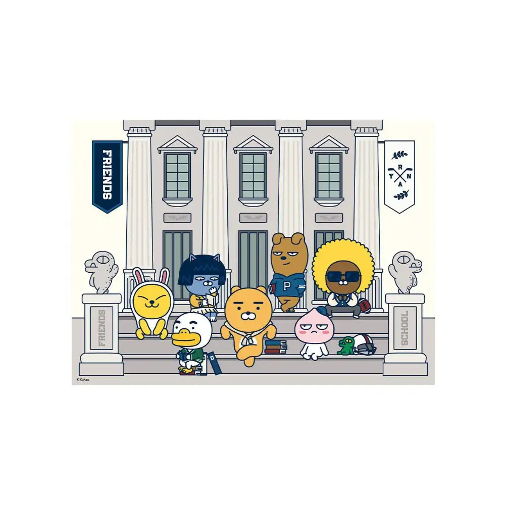 Kakao Friends - Friends University Jigsaw Puzzle (500 pcs) - Kakao Friends - Home & Living, Accessories - Harumio