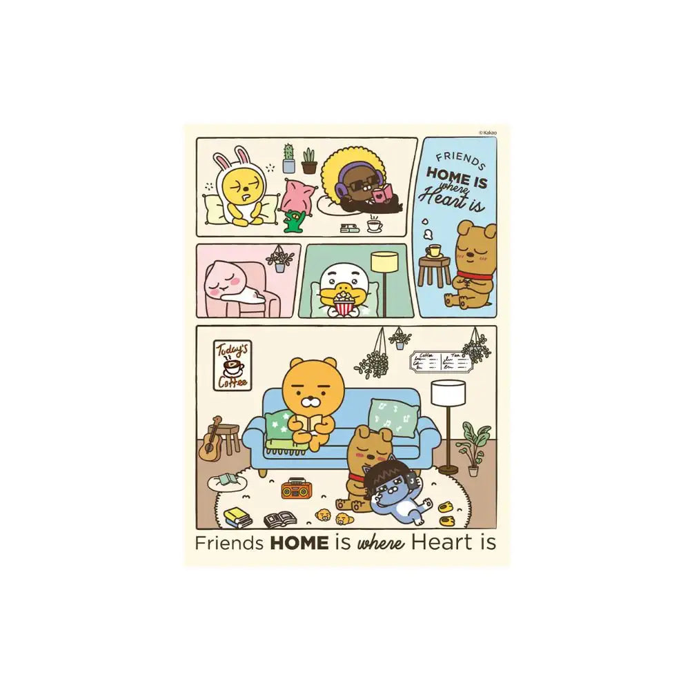 Kakao Friends - Friends Home Jigsaw Puzzle (150 pcs) - Kakao Friends - Home & Living, Accessories - Harumio