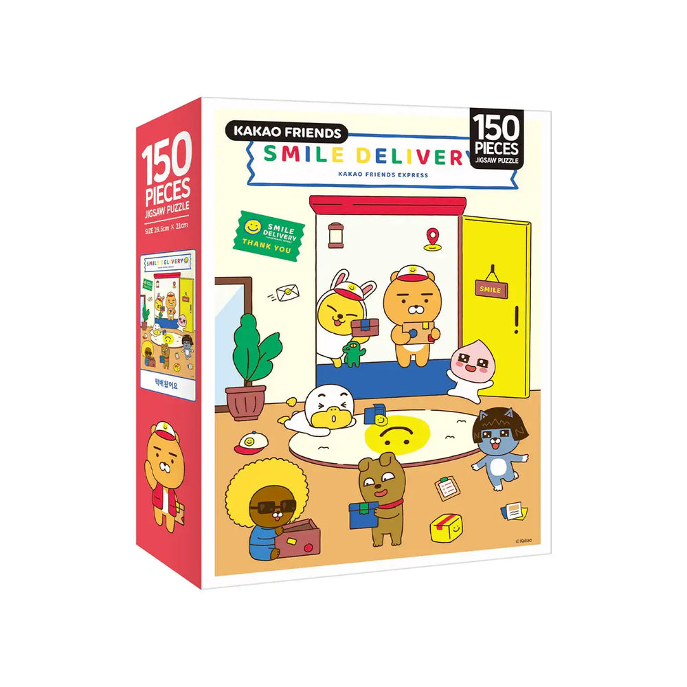 Kakao Friends - Smile Delivery Jigsaw Puzzle (150 pcs) - Kakao Friends - Home & Living, Accessories - Harumio