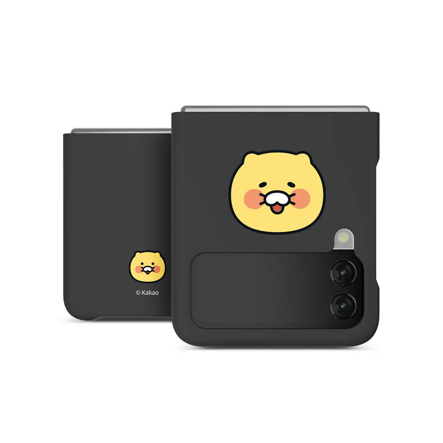 Kakao Friends - Choonsik Black Hard Case Z Flip - Kakao Friends - Home & Living, Accessories - Harumio